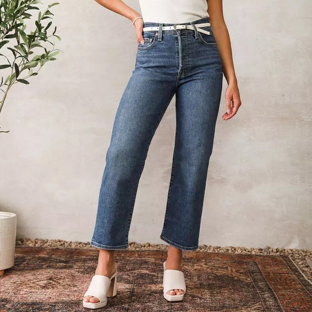 Levi's - Ribcage Straight Ankle Jean - Summer Slide